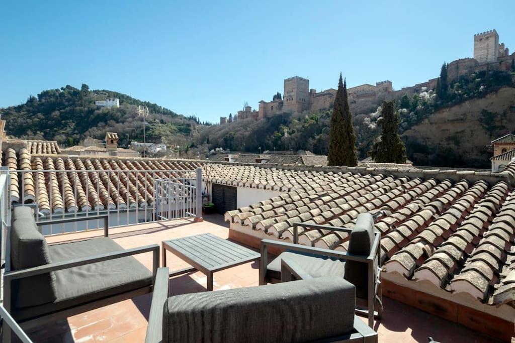 Vista Alhambra I- Private Roof Top Terrace - Wifi กรานาดา ภายนอก รูปภาพ