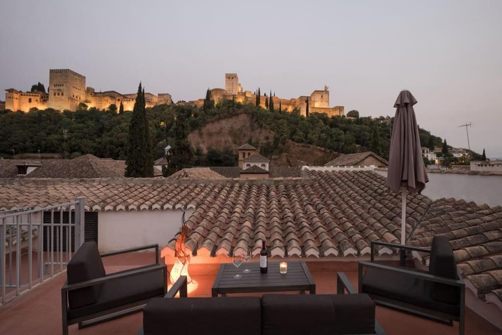 Vista Alhambra I- Private Roof Top Terrace - Wifi กรานาดา ภายนอก รูปภาพ